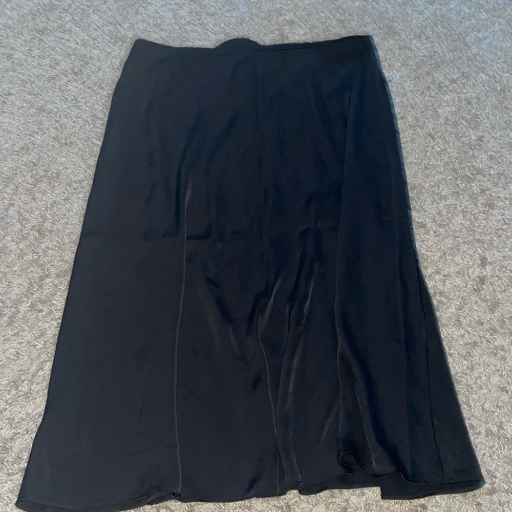 Flared long skirt
